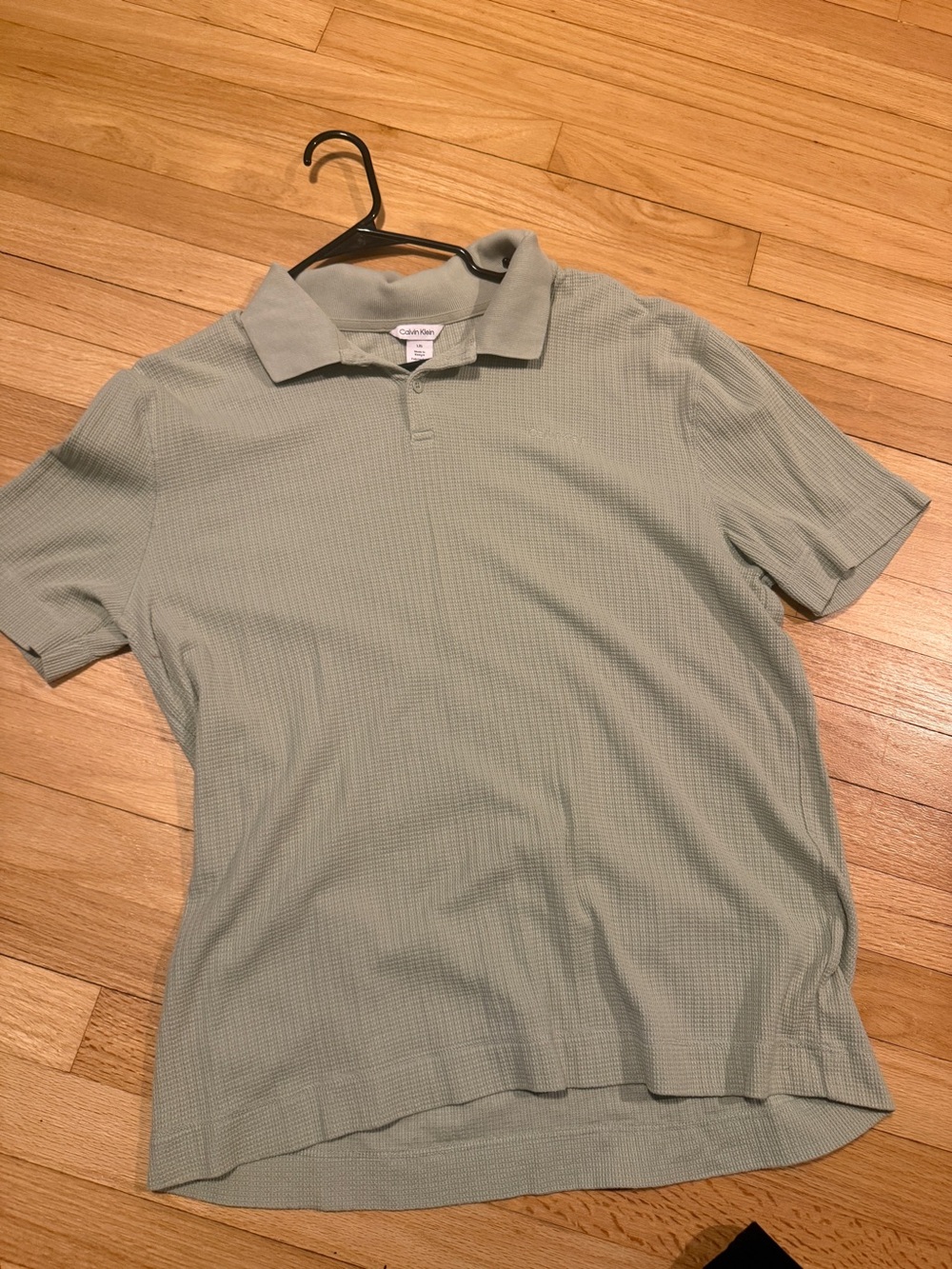 Calvin Klein Green Men's Polo Shirt